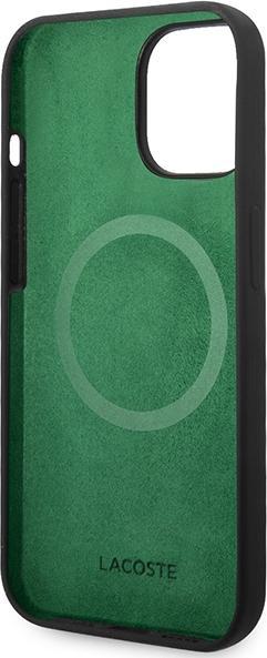 Produktbild Lacoste LCHMP14SSLOK iPhone 14 / 15 / 13 6.1" black hardcase with Silicone and MagSafe (Apple iPhone 14, Apple iPhone 15, Apple iPhone 13)
