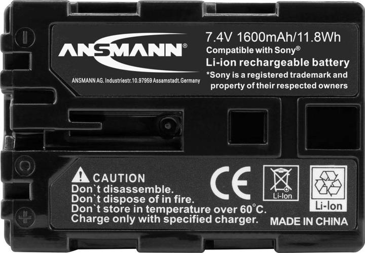 Immagine prodotto Ansmann per Sony NP-FM500H (Accumulatore di carica elettrica)