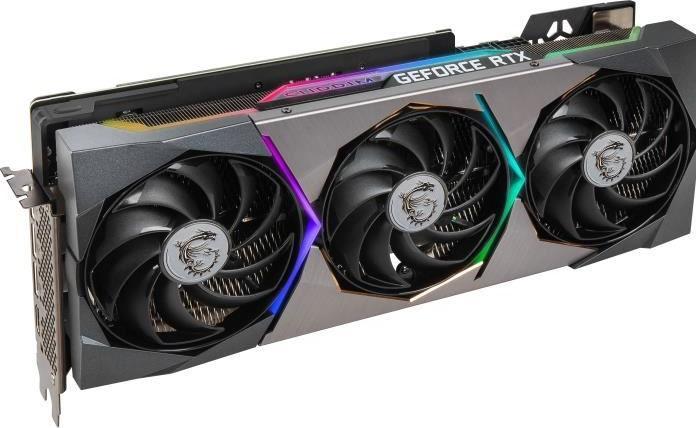 Actual product image MSI GeForce RTX 3070 Ti SUPRIM X 8G (8 GB)