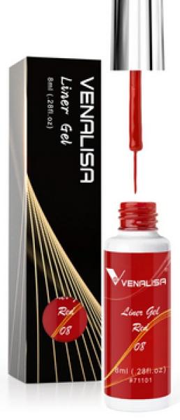 Produktbild Venalisa Liner Gel Red (Gel-Effekt Nagellack)