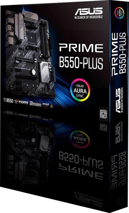 Actual product image ASUS PRIME B550-PLUS (AM4, AMD B550, ATX)