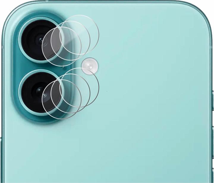 Actual product image BROTECT AirGlass Glass (3 Piece, Apple iPhone 16 Plus)