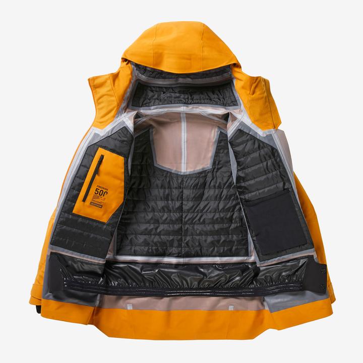 Image du produit Wedze Veste de ski chaude et respirante femme, FR 500 camel (M)