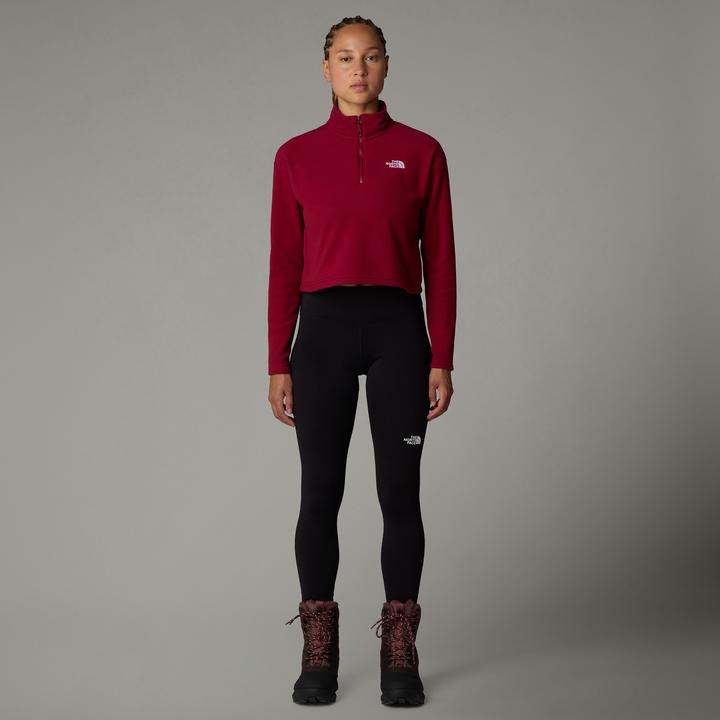 Actual product image North Face 100 Glacier Cropped 1/4 Zip (XS)