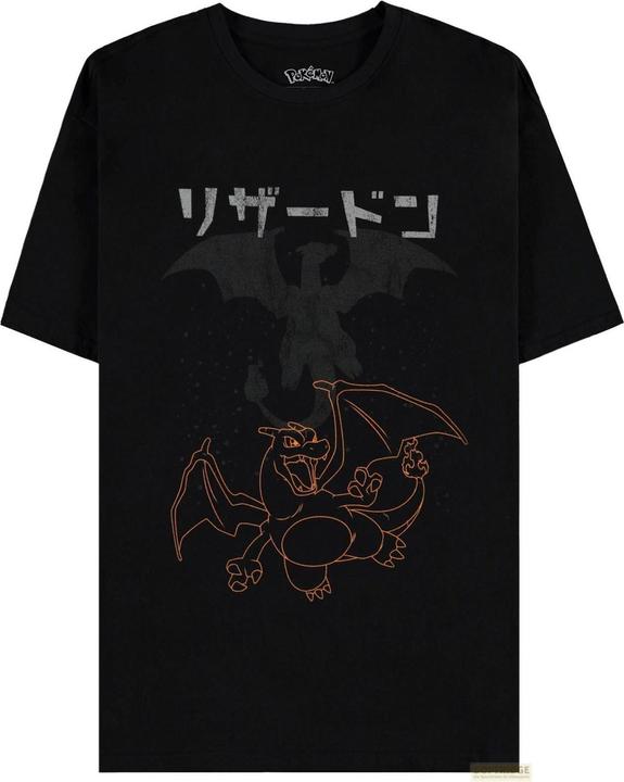 Difuzed Pokémon - Charizard Short Sleeved T-shirt - L (L)
