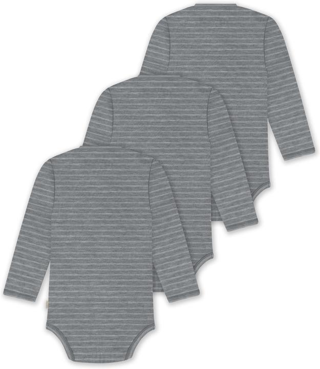 Immagine prodotto Normani Confezione da 3 pezzi di body merino per neonati a maniche lunghe per 0-24 mesi - 9349 (50)
