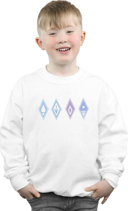 Immagine prodotto Disney Frozen 2 Elements Symbols Felpa Ragazzi (128)