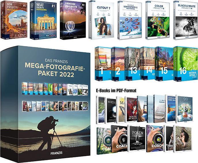 Image du produit Franzis Mega Fotografie Paket 2022 (1 Utilisateur, Illimité)
