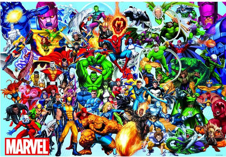 Image du produit Educa Collage of Marvel Heroes pcs (1000 pièces)