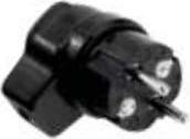 Produktbild Bachmann ELECTRIC 919171 919.171 VOLLGUMMIWINKELSTECKER (CEE 7/4)