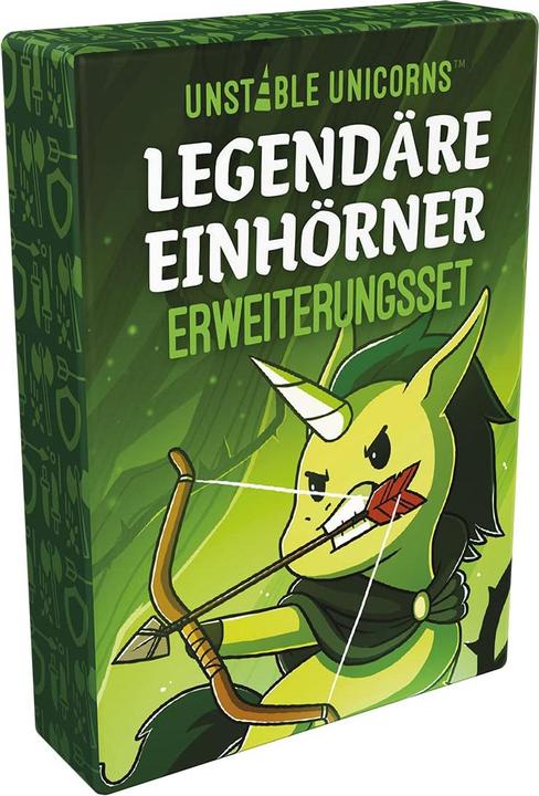 Actual product image Unstable Games Unstable Unicorns - Legendary Unicorns, for 2-8 players, from 8 years, DE expansion (German)