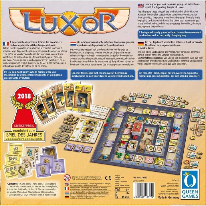Actual product image Luxor (German, French)