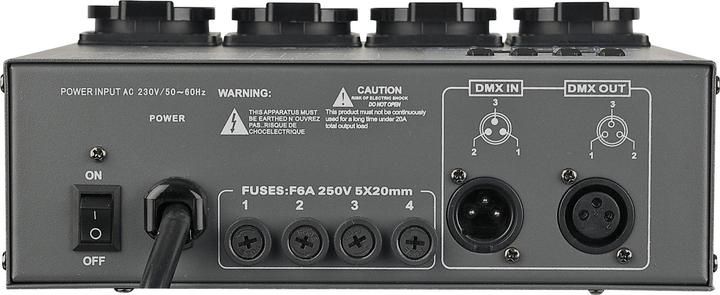 Actual product image Showtec RP-405 MKII Relay Pack