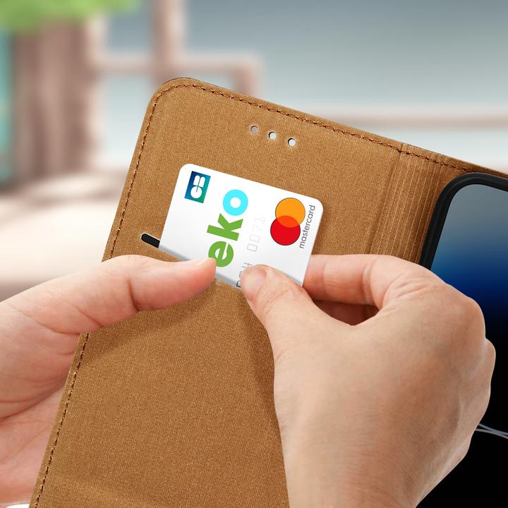 Actual product image Avizar Imitation Leather Series (Apple iPhone 14 Pro Max)