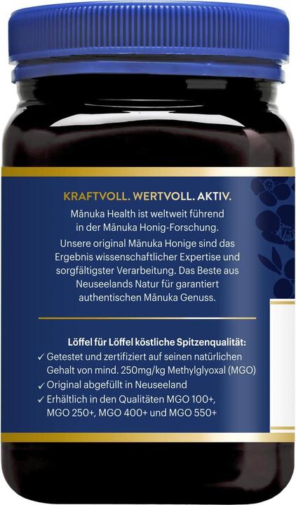 Produktbild Manuka Health MGO 250+ Manuka Honig (500 g)