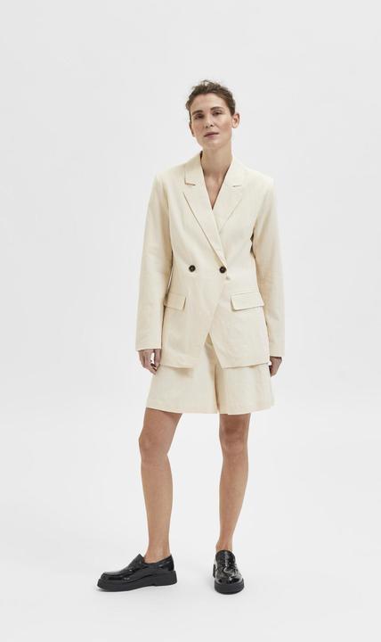 Image du produit Selected Femme Blazer en lin mélangé (34)