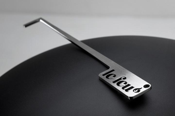 Image du produit Le Feu Bio Ethanol Cheminée Ground Steel Low Blanc - Rose Gold Edition