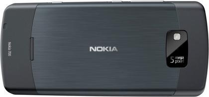 Actual product image Nokia 700 - Cool Grey (2 GB, 3.20", 5 Mpx, 3G)