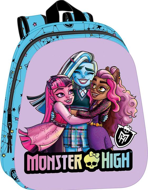 Image du produit Monster High Sac à dos scolaire Bleu Violet 27 x 33 x 10 cm