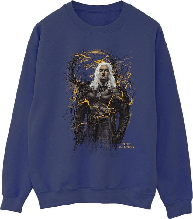 Produktbild Netflix The Witcher Smoking Wolf Sweatshirt (XL)