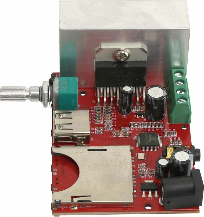 Actual product image Daypower Stereo amplifier module with MP3 playback VM-MP3-2x15 (Booster)