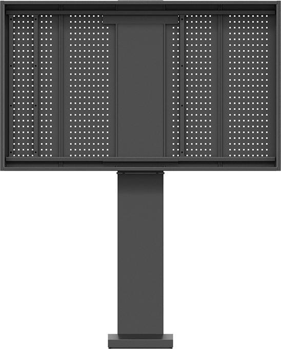Actual product image Hagor ScreenOut OH 75 Landscape stand system for Samsung OH75 series outdoor powder coating