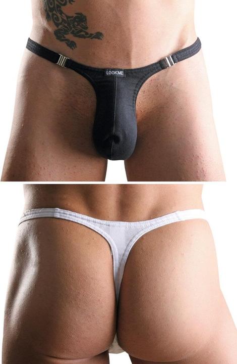 Produktbild Look Me weisser Männer Strip-String You (XL)