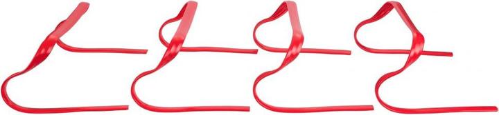Pure Flexible Hurdles - Low 14 cm Red
