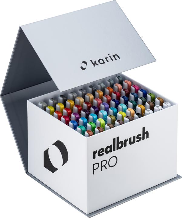 Produktbild Karin Real Brush Pen Pro 0.4mm (Mehrfarbig)