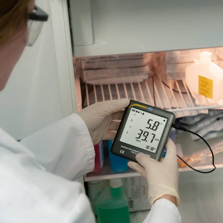 Actual product image PCE Instruments PCE-HT 114 Multi data logger Measured variable Temperature, humidity