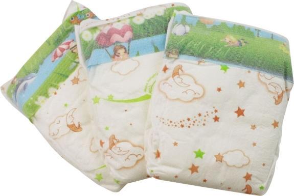 Actual product image Heless Doll Diapers Pink-3pcs