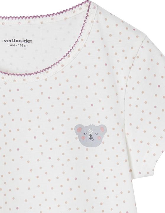 Actual product image Vertbaudet 3er-Pack Mädchen T-Shirts mit Tieren (140)