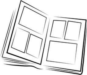 Image du produit Plum Alben Livre photo Basic 33x33 orange noir (330 x 330 mm)