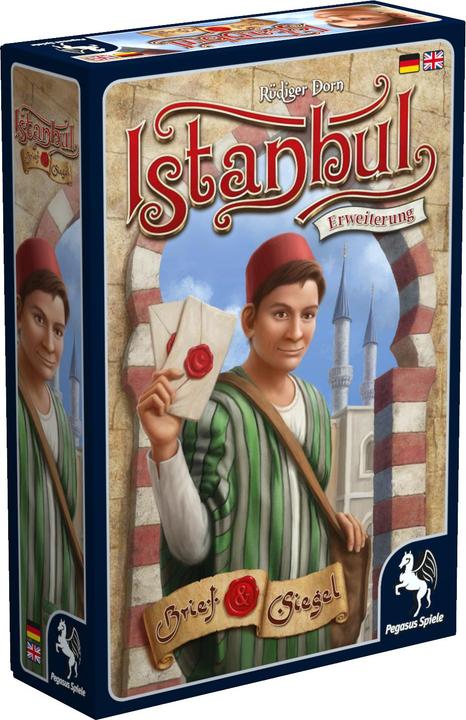 Produktbild Pegasus Istanbul Brief und Siegel, d Erweiterung, ab 10 Jahren, das Grundspiel wird benötigt (Deutsch, Englisch)