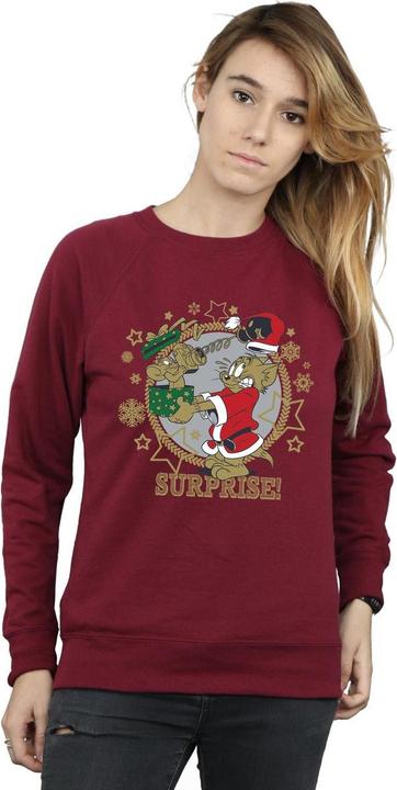 Immagine prodotto Tom & Jerry Christmas Surprise Felpa Donna (XXL)