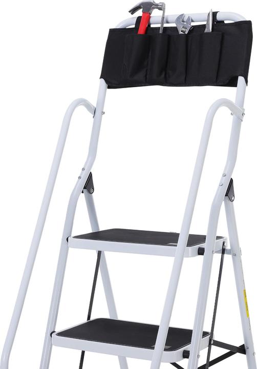 Image du produit Homcom Escabeau avec porte-outils (Escabeau, 50 cm)