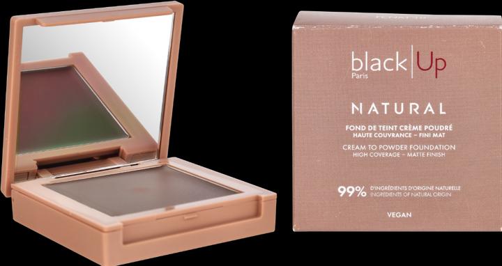 Actual product image Black Up Full Cover Cream Powder Foundation