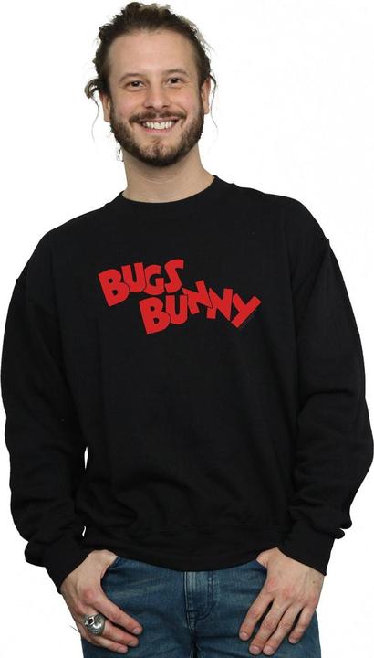 Actual product image Looney Tunes Mens Bugs Bunny Name Sweatshirt (XXL)