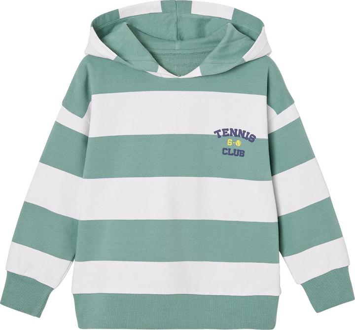 Immagine prodotto Vertbaudet Gestreiftes Jungen Sweatshirt mit Kapuze (98)