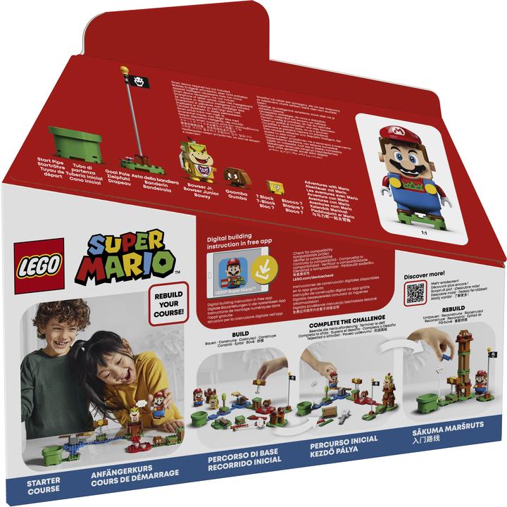 Image du produit LEGO Pack de démarrage Les Aventures de Mario (71360, LEGO Super Mario, LEGO difficiles à trouver)