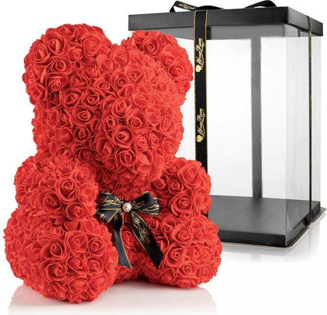 Actual product image TOP Rose bear (27 x 35 cm)