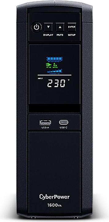 Image du produit Cyberpower CP1600EPFCLCD (1600 VA, 1000 W, Line-interactive Onduleur)