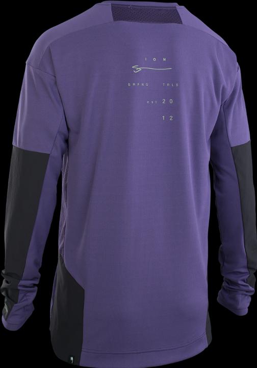 Actual product image ION Bike Jersey Scrub Amp LS BAT men - dark-purple (54)