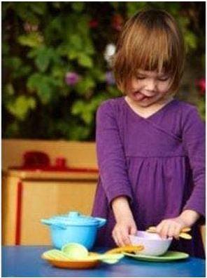 Image du produit Green Toys Jouet vert Set de casseroles