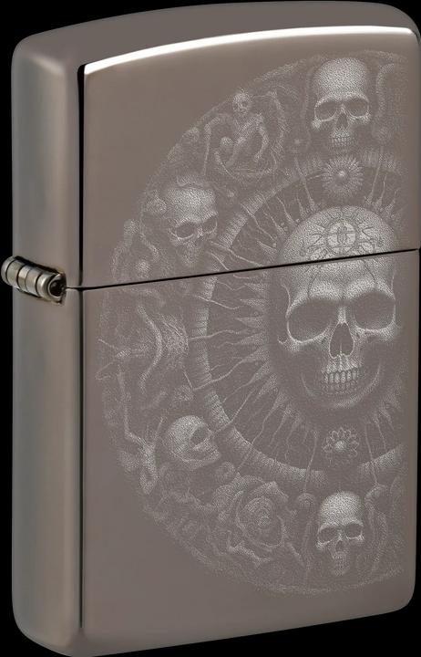 Actual product image Zippo Totenkopf Mandala