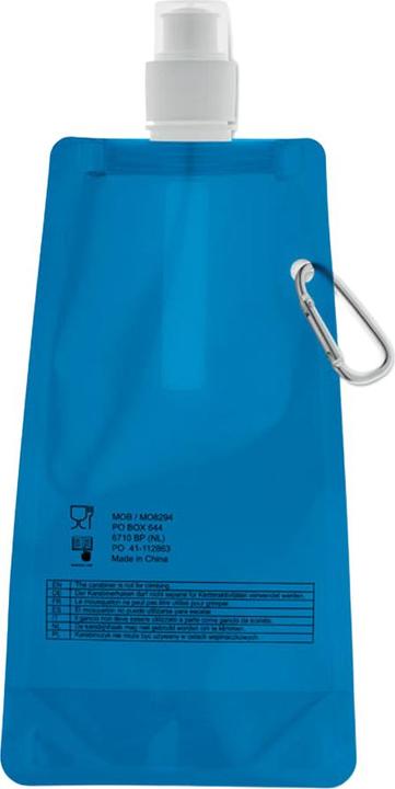 Actual product image MidOcean Gates Plain Foldable 480ml Water Bottle (0.48 l)
