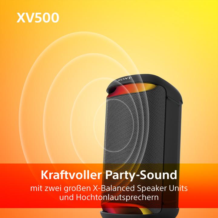 Produktbild Sony SRS-XV500 (25 h, Akkubetrieb, Netzbetrieb)