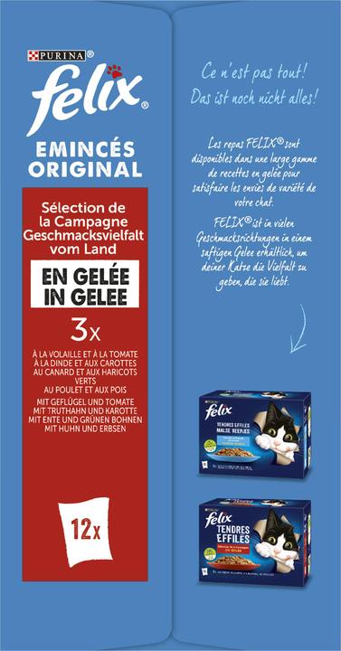 Image du produit Felix Original Mixed Selection in Gelee (Adulte, 12 pcs, 1020 g)
