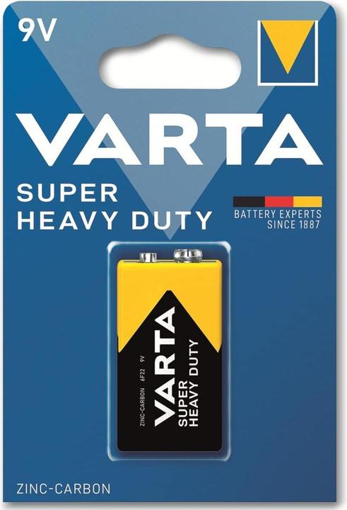 Etichetta energetica Varta Superlife (1 pz., 9V Block)