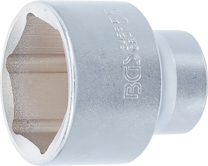Produktbild BGS Steckschlüssel-Einsatz Sechskant Antrieb Innenvierkant 20 mm (3/4") SW 55 mm (55 mm)